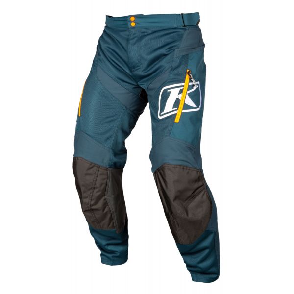 Pantaloni MX-Enduro Klim Pantaloni Enduro Mojave In The Boot Striking Petrol