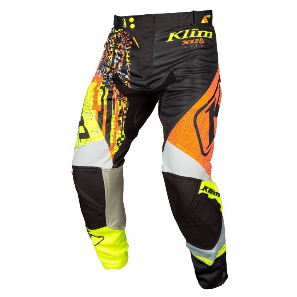  Klim Pantaloni Enduro XC Lite Digital Chaos Orange