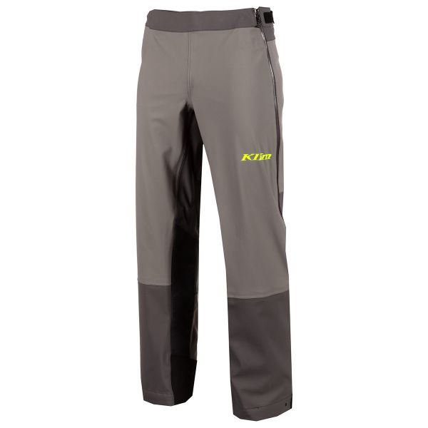 Textile pants Klim Enduro S4 Pant Castlerock Gray-Electrik Gecko