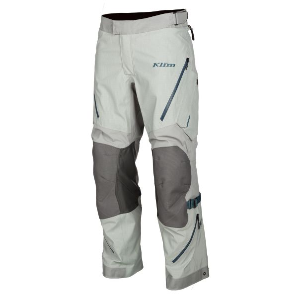 Textile pants Klim Badlands Pro A3 Moto Textile Pant SHORT Monument Gray/Petrol