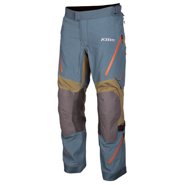 Textile pants Klim Badlands Pro A3 Moto Textile Pant SHORT Petrol/Potter's Clay
