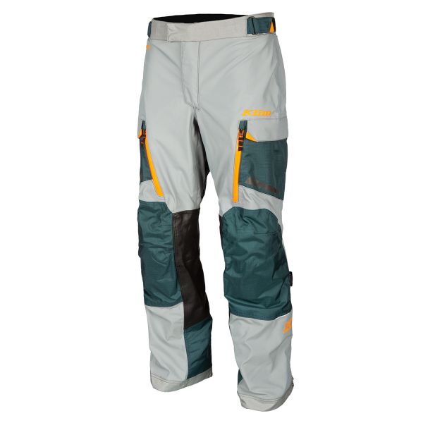  Klim Pantaloni Moto Textili Carlsbad Petrol/Strike Orange