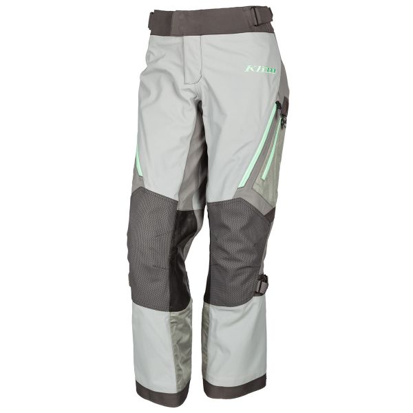  Klim Lady moto Textile Pants Artemis Monument Gray - Wintermint