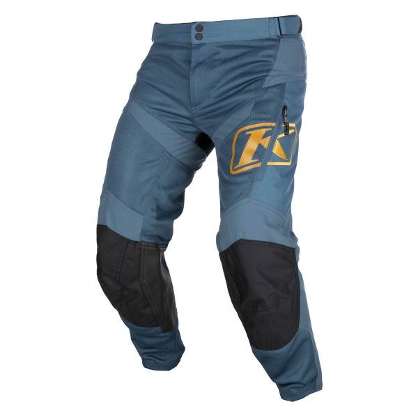 Pantaloni Moto Textil Klim Pantaloni Moto Textili Mojave In The Boot Petrol/Golden Brown 25