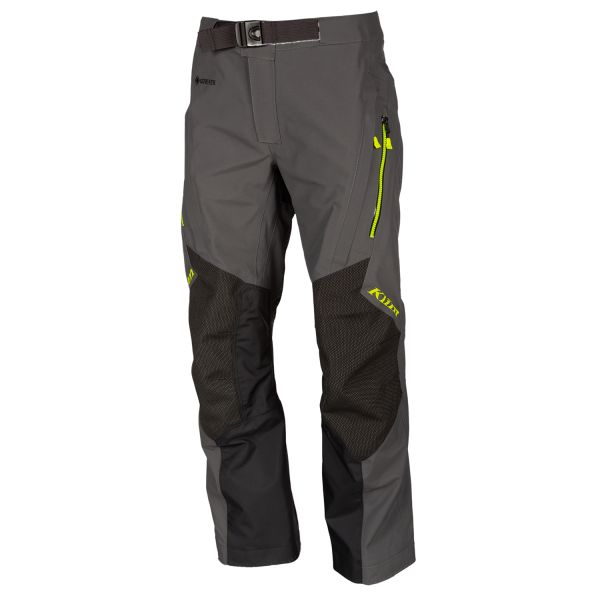 Textile pants Klim Textile Moto Pants Raptor GTX Overshell SHORT Asphalt/Hi-Vis