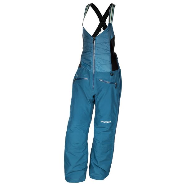 Pantaloni Snow - Dama Klim Pantaloni Snow Dama Bib Allure Blue 2020