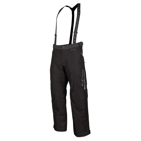 Women's Bibs Klim Snowmobil Insulated Pants Kaos Youth Black/Asphalt