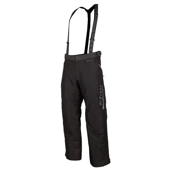 Bibs Klim Snowmobil Insulated Pants Kaos Black/Asphalt