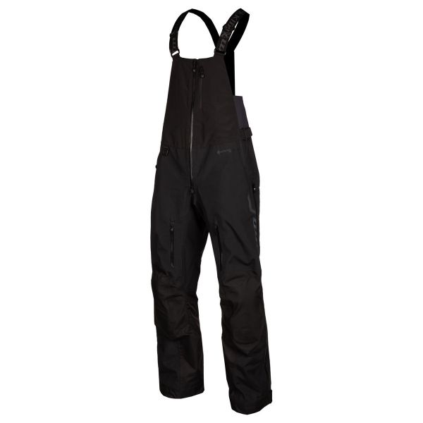 Pantaloni Snow Klim Pantaloni Snowmobil Non-Insulated Togwotee Bib Short Black Asphalt