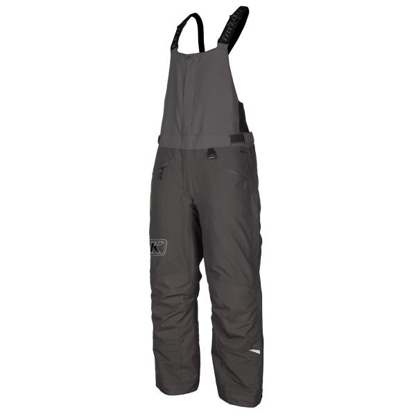 Bibs Klim Insulated Snowmobil Klimate Bib Asphalt/Black