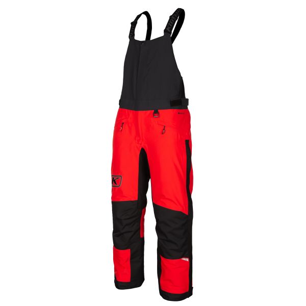  Klim Pantaloni Snowmobil Insulated Klimate Bib Fiery Red/Black