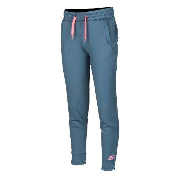 Underlayer Snow Klim Pantaloni Snowmobil Mid Layer Dama Sundance Pant Petrol/Knockout Pink