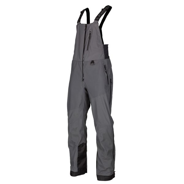 Pantaloni Snow Klim Pantaloni Snowmobil Non-Insulated Storm Bib Asphalt/Black