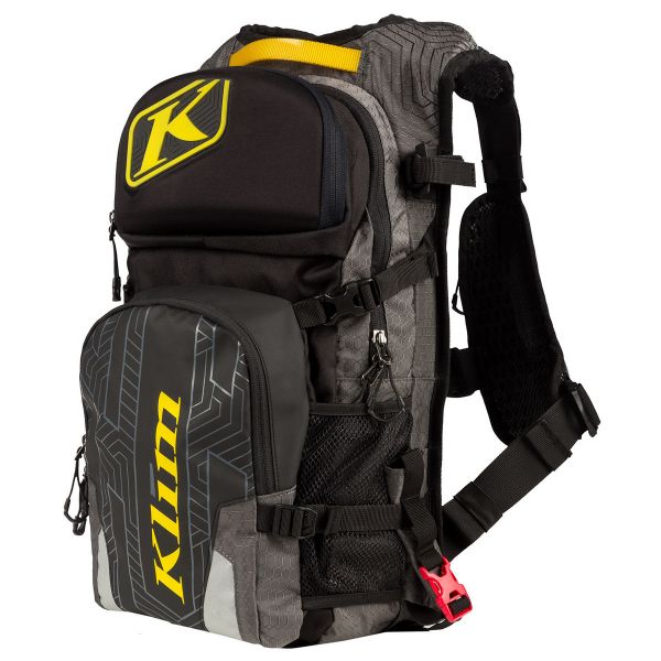  Klim Rucsac MX Hidratare Moto Nac Pak Shape Shift 3L Hydrapak Gray