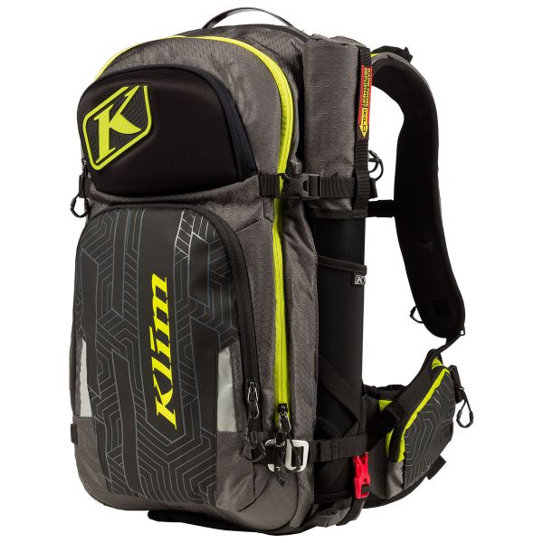  Klim Rucsac Snowmobil Krew Pak Black/Lime