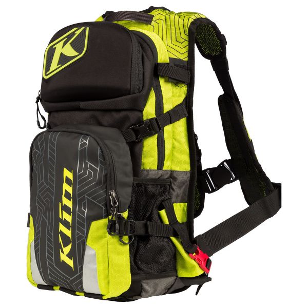  Klim Snowmobil Nac Pack Lime Backpack