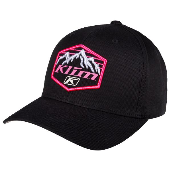  Klim Glacier Black/Knockout Pink Hat