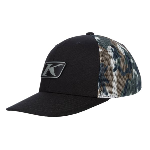 Caps Klim Icon Snap Hat Black/Camo 24