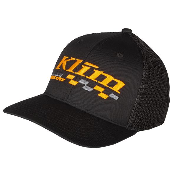 Caps Klim Race Spec Hat Black/Strike Orange 24