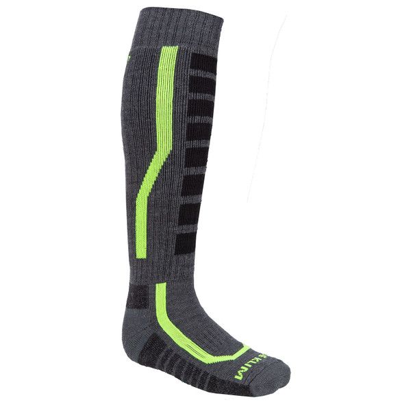 Socks Klim Snow Sock Aggressor 2.0 Asphalt/Hi-Vis 24