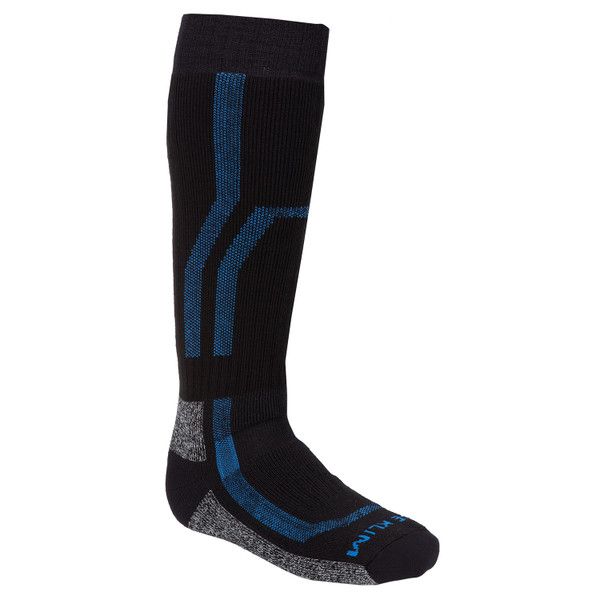  Klim Snow Sock Aggressor 3.0 Black/Electric Blue Lemonade 24