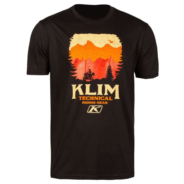 Casual T-shirts/Shirts Klim Badlands T Black
