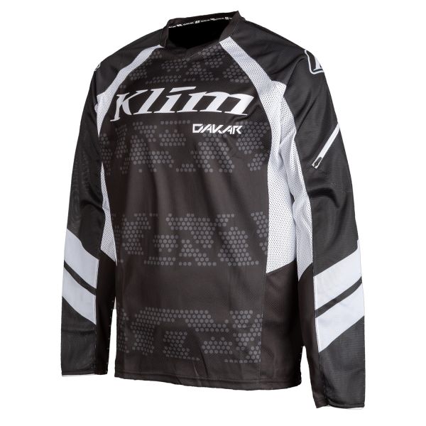 Jerseys MX-Enduro Klim Dakar Jersey Stealth Black