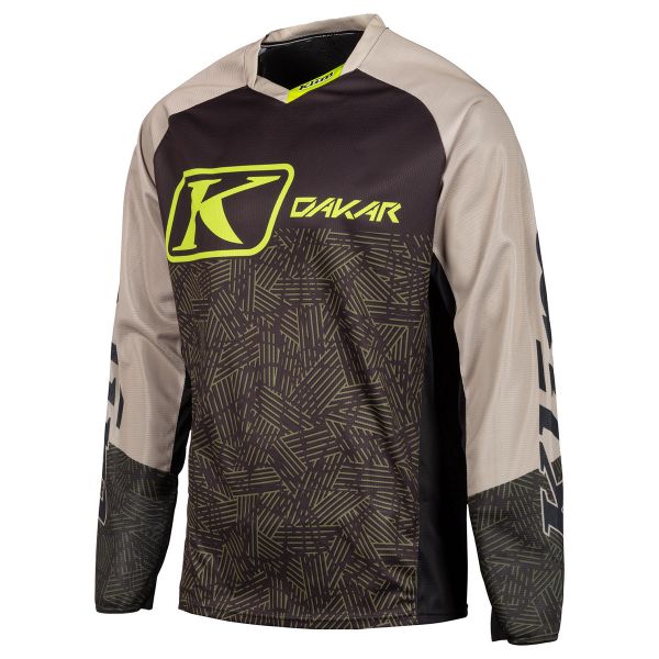 Tricouri MX-Enduro Klim Tricou Enduro Dakar Tan