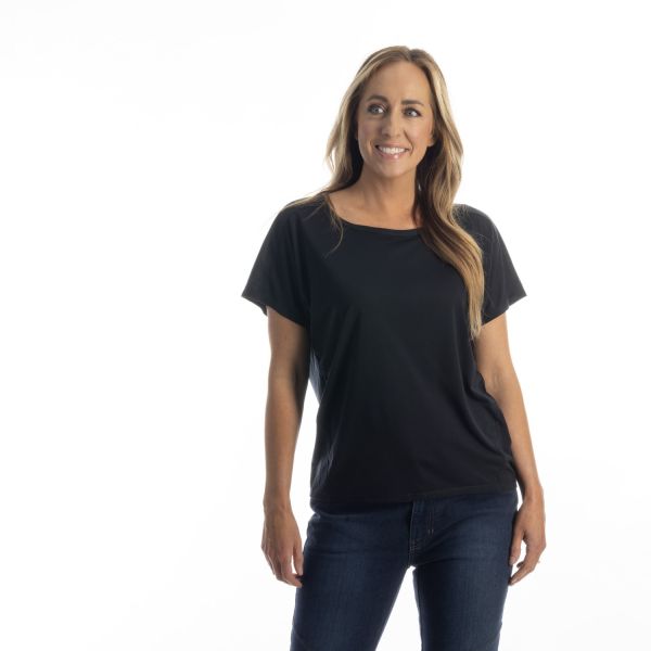 Tricouri/Camasi Casual Klim Tricou Dama Ouzel Falls Black 25