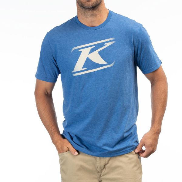  Klim Tricou Drift Tri-blend Royal Frost/Peyote 24