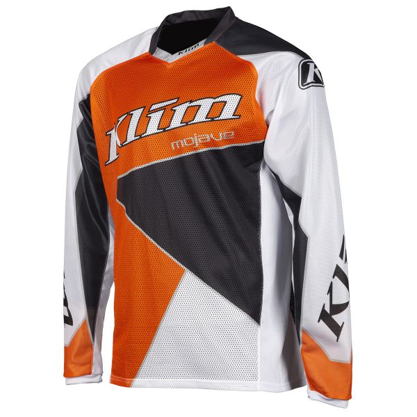 Tricouri MX-Enduro Klim Tricou Mojave Orange/Gray 2019