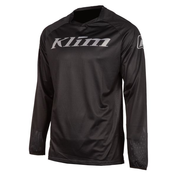 Tricouri MX-Enduro Copii Klim Tricou Moto Enduro Copii XC Lite Black 23