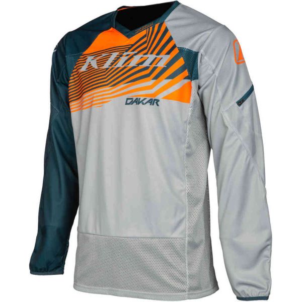 Jerseys MX-Enduro Klim Enduro Moto Jersey Dakar Dimension Petrol 23