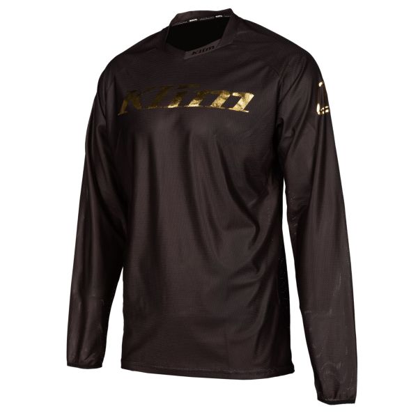  Klim Tricou Moto MX Copii XC Lite Black Gold