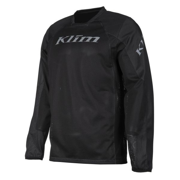Tricouri MX-Enduro Klim Tricou Moto MX/Enduro Mojave Black 25