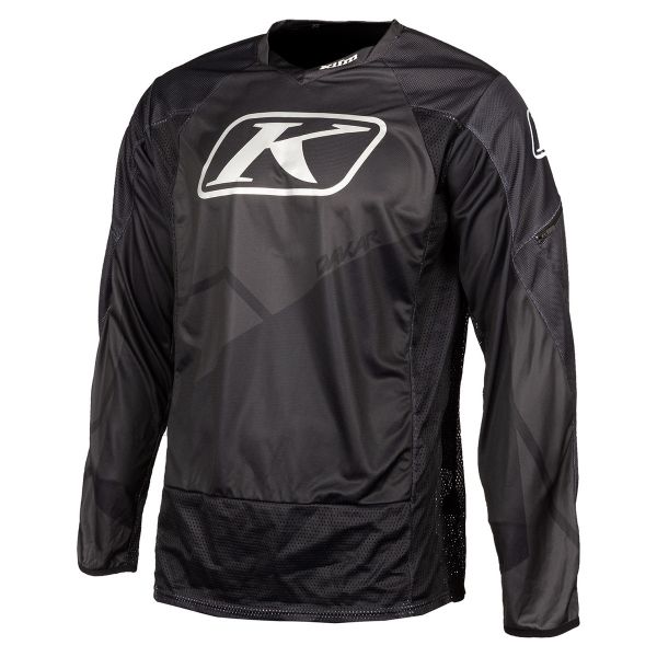 Jerseys MX-Enduro Klim Dakar Jersey Metallik Black