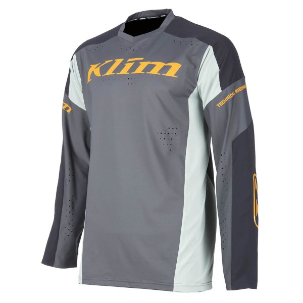 Tricouri MX-Enduro Klim Tricou MX/Enduro XC Pro Slate Gray/Asphalt 25