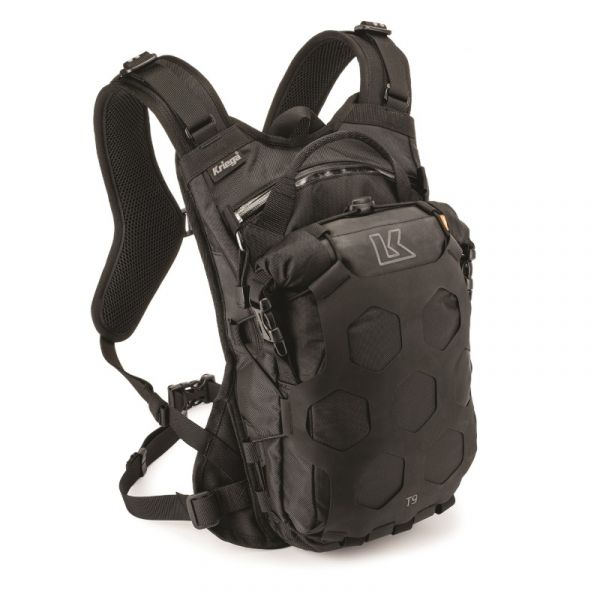 Adventure Back Packs Kriega Trail 9 Black Hydratation Bag