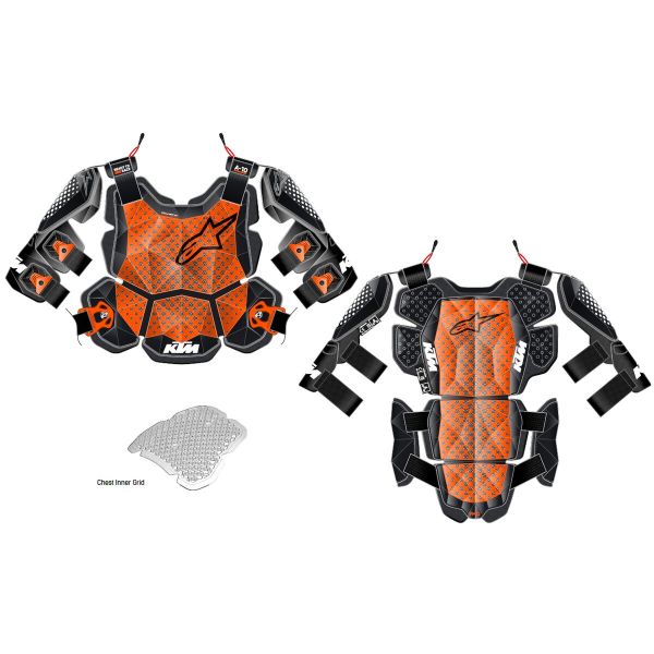 Armuri Moto-Integrale KTM A-10 V2 Full Chest Protector KTM