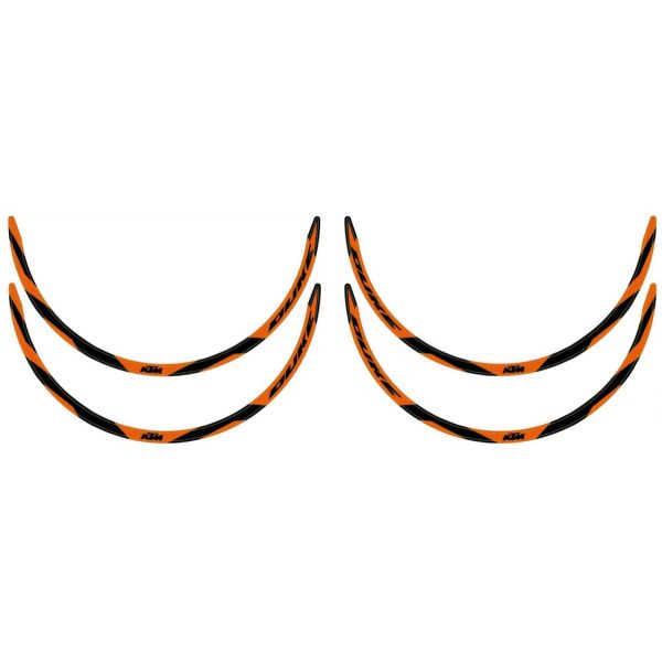 KTM KTM Wheel trim ring sticker kit KTM