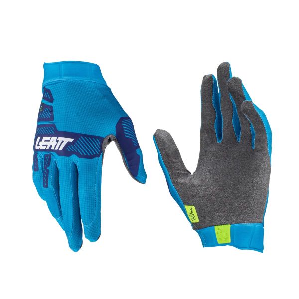 Gloves MX-Enduro Leatt Moto MX-Enduro Gloves 1.5 GripR Cyan