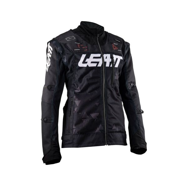  Leatt Mx/Enduro Moto Jacket 4.5 X-Flow Black 24