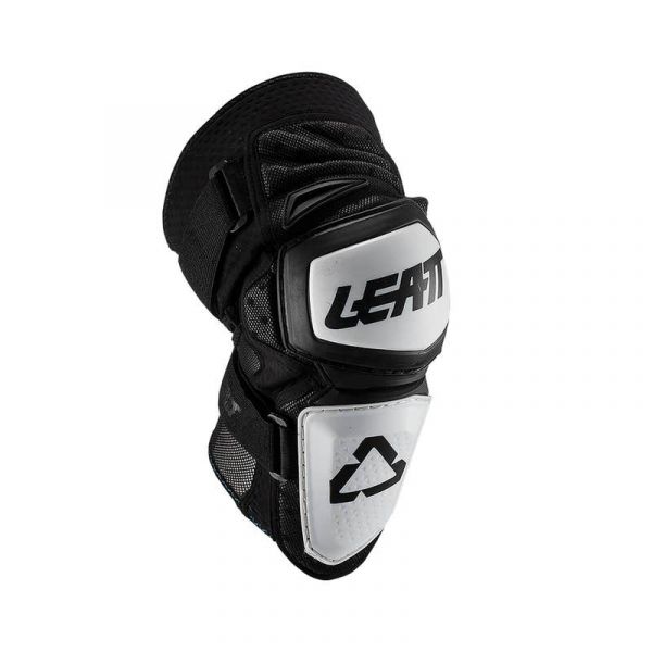 Genunchiere si Orteze Leatt Genunchiere Moto MX Knee Guard Enduro White/Black