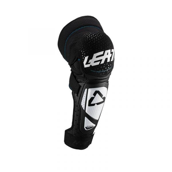 Knee protectors Leatt Moto MX Knee/Shin Guard 3DF Hybrid EXT Black/White