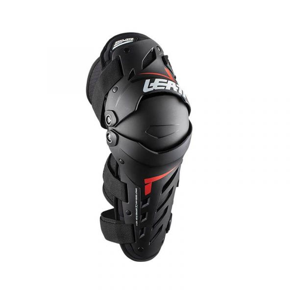  Leatt Moto MX Knee/Shin Guard Dual Axis Black/Red