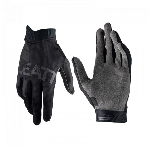 Gloves MX-Enduro Leatt Moto MX Gloves 1.5 Grip Black