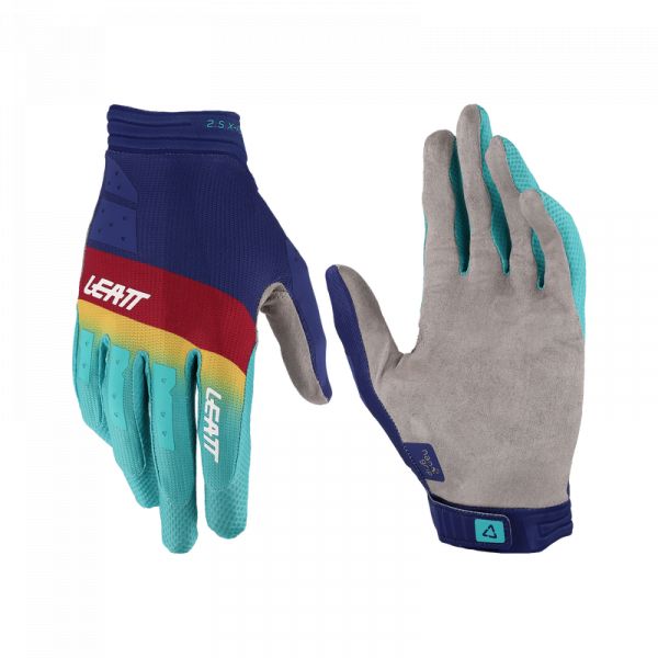  Leatt Moto MX Gloves 2.5 X-Flow Aqua