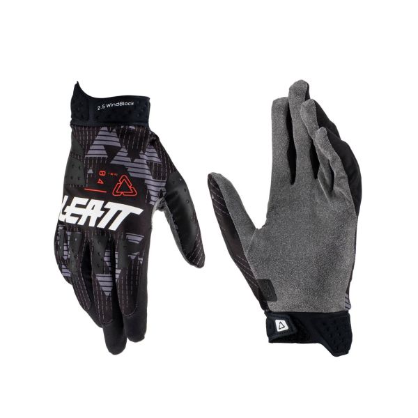 Manusi MX-Enduro Leatt Manusi Moto MX/Enduro 2.5 WindBlock Blk 25