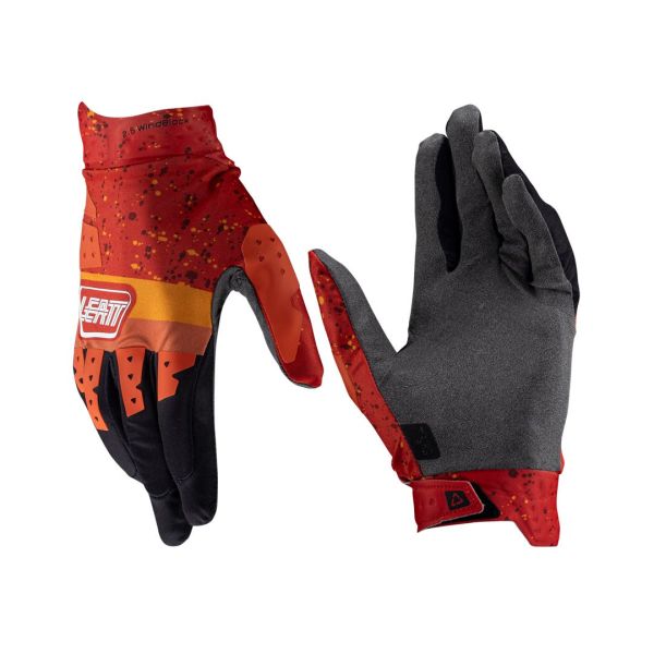Manusi MX-Enduro Leatt Manusi Moto MX/Enduro 2.5 WindBlock Burn 25