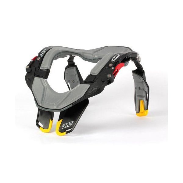 Neck Braces Leatt Neck Brace STX Road Yellow/Gray/Black